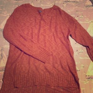 Burnt orange Charlotte Russe Sweater